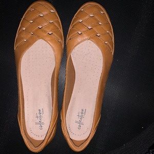 Clarks leather shoes